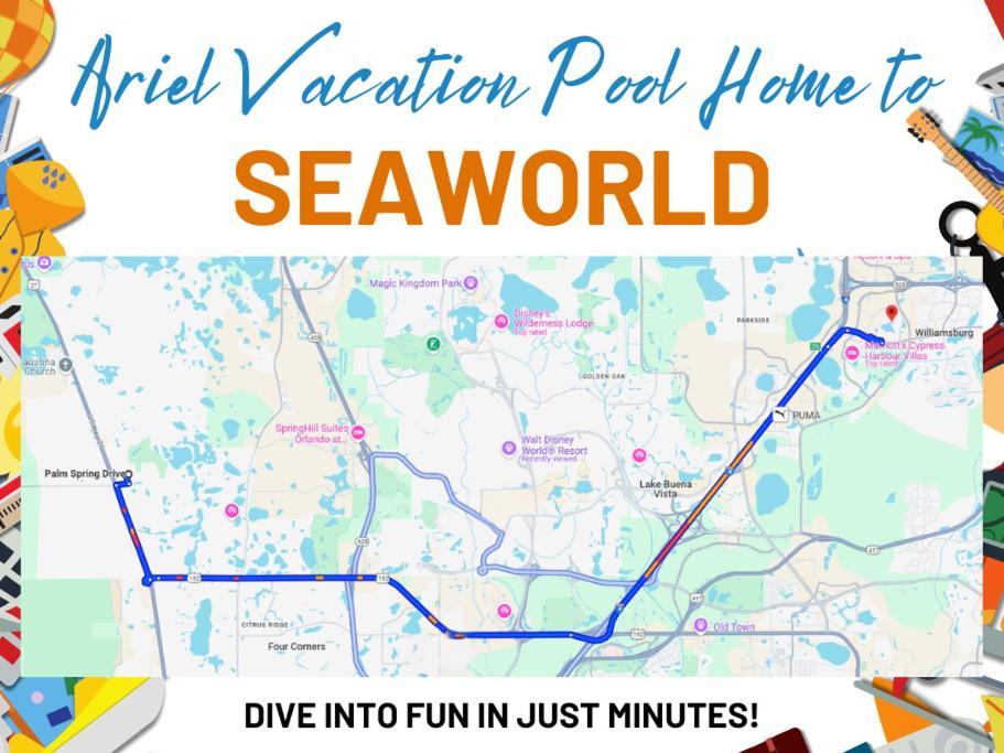 Ariel Private Pool Home Wspa Orlando Zewnętrze zdjęcie