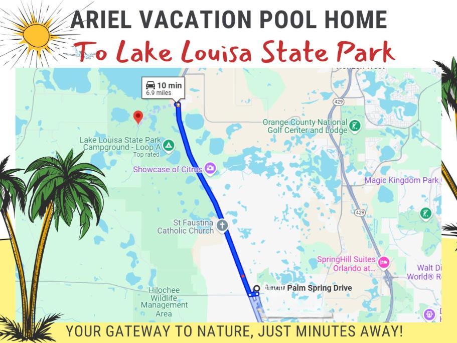 Ariel Private Pool Home Wspa Orlando Zewnętrze zdjęcie